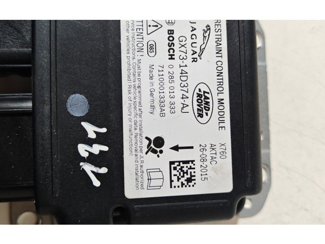 Блок подушек безопасности GX7314D374AJ, GX7314D374 Jaguar XF X260