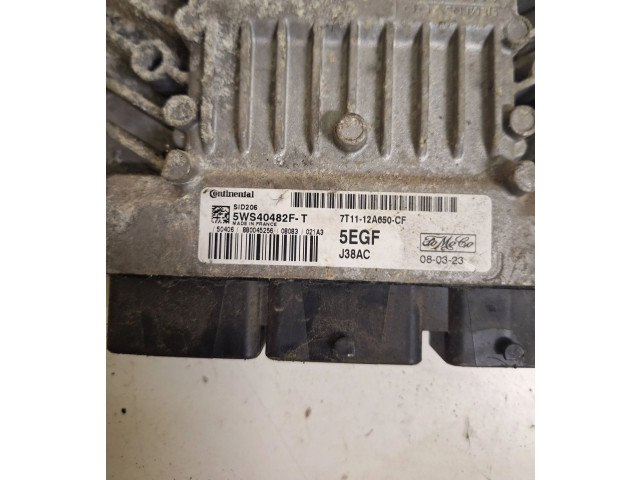 Блок управления двигателя 7T1112A650CF, 5WS40482FT   Ford Transit -  Tourneo Connect