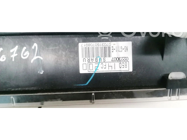 Панель приборов 85014FC200, 0223007   Subaru Forester SF       