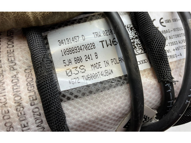 Подушка безопасности в сиденье 5JA880241B Skoda Rapid (NH)