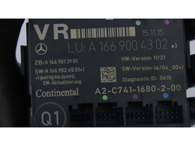 Блок управления двигателя A1669004302 Infiniti Q30