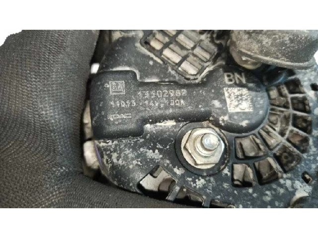 Генератор 13502982, DAC Chevrolet Aveo 1.2