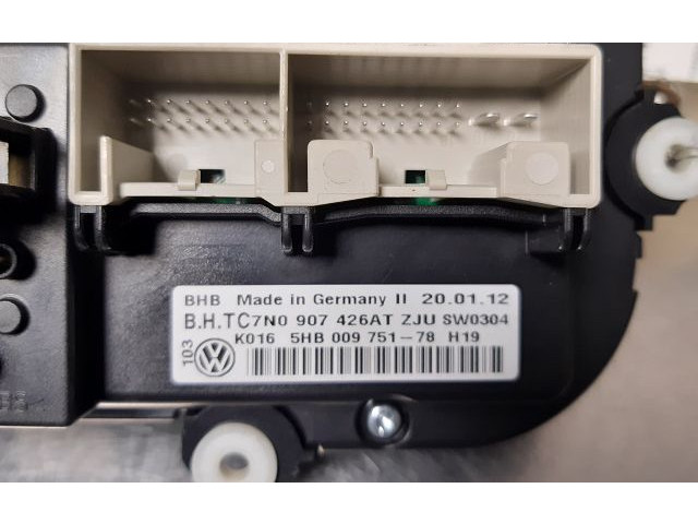 Блок управления климат-контролем 7N0907426DAZJU Volkswagen Caddy