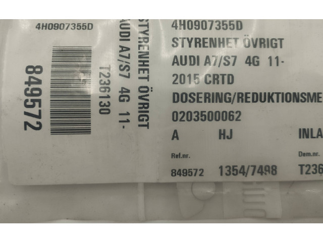 Датчик слепых зон 4H0907355D, 4G0907355B   Audi A7 S7 4G