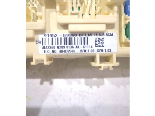 Модуль управления BSM 91952B9360 Hyundai i10