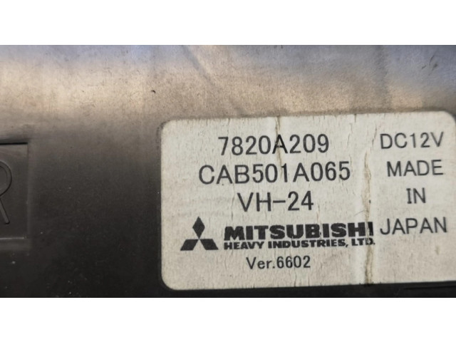 Блок управления климат-контролем 7820A209, CAB501A065 Mitsubishi Lancer X
