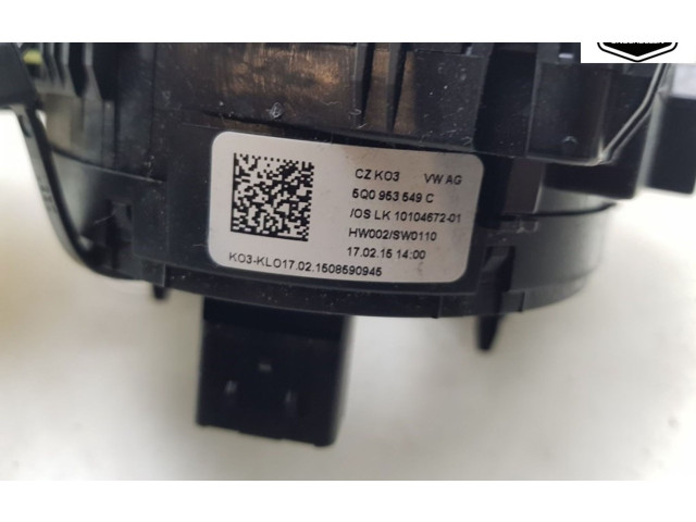 Подрулевой шлейф SRS 5Q0953549C, 5Q0953549C   Audi A3 S3 8V