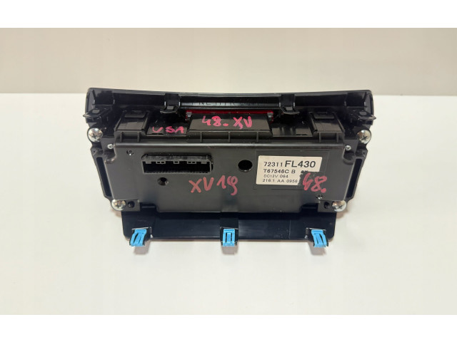 Блок управления климат-контролем 72311FL430, 72311FL430   Subaru XV II