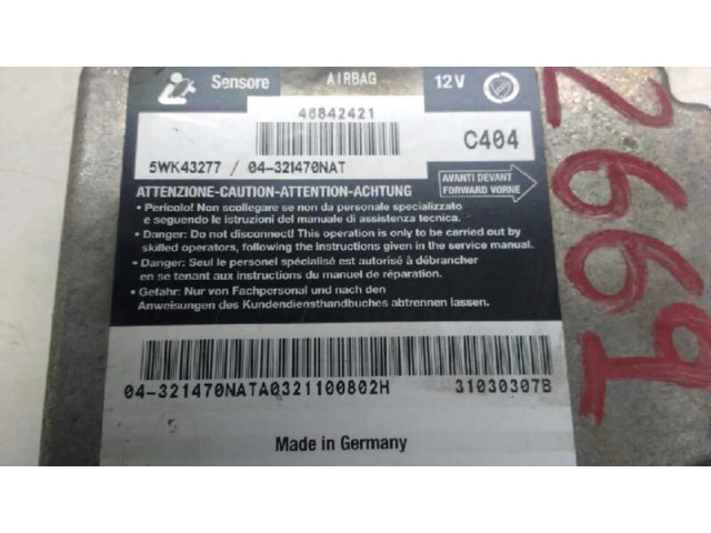 Блок подушек безопасности 46842421, CENTRALITAAIRBAG Alfa Romeo 166