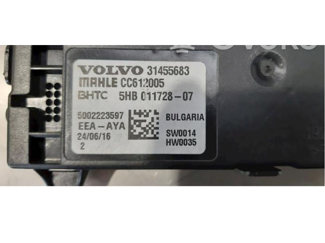 Блок управления климат-контролем 31455683   Volvo S90, V90