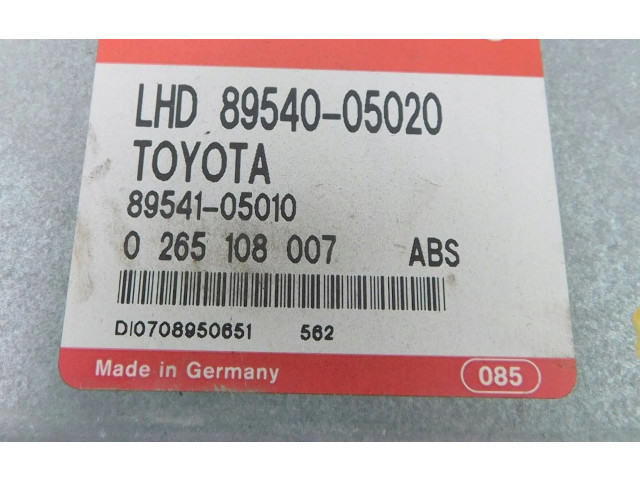Блок управления АБС 8954105020   Toyota Carina T190