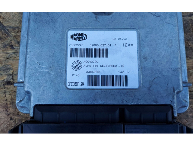 Блок управления двигателя 73502720   Alfa Romeo GTV