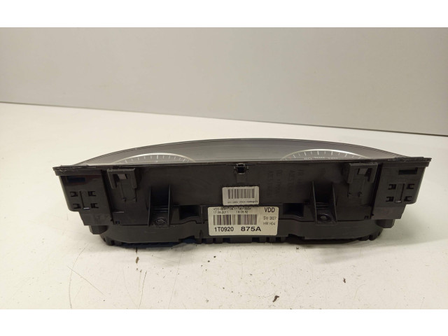 Панель приборов 1T0920875A   Volkswagen Touran II       