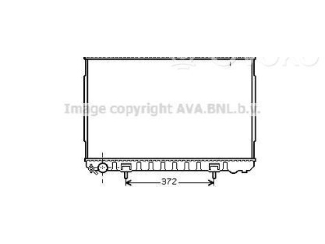 Интеркулер 214108H801, 214108H801 Nissan X-Trail T30