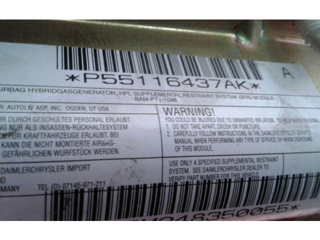 Боковая подушка безопасности P55116437AK Jeep Grand Cherokee (WJ)