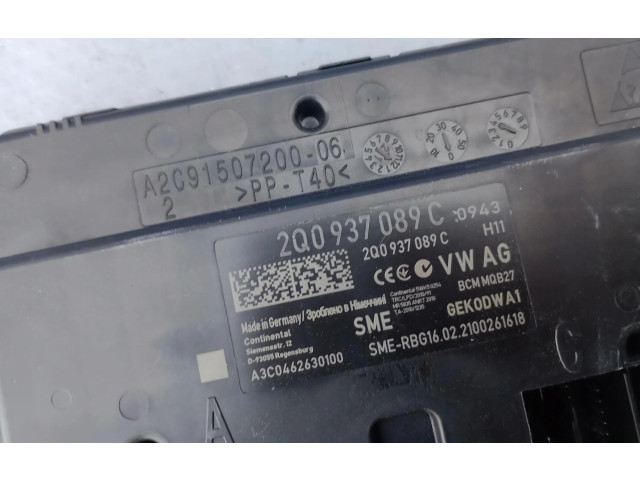 Блок комфорта 2Q0937089C Skoda Kamiq