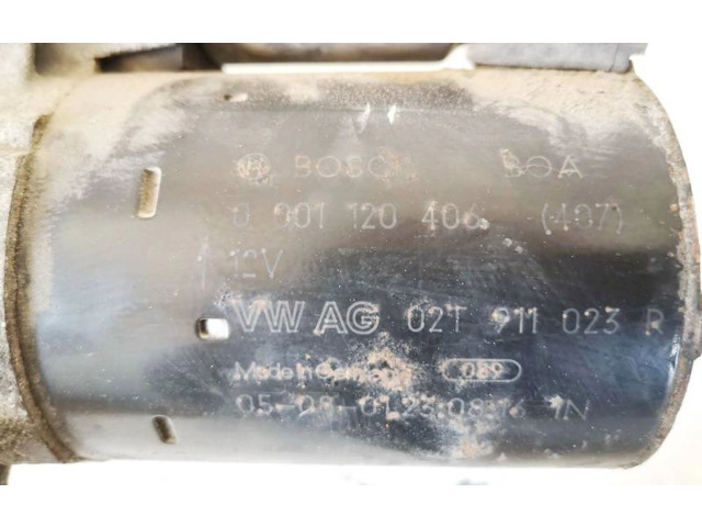 Турбина Стартер Skoda Octavia Mk2 (1Z)  02t911023r, 0001120406         