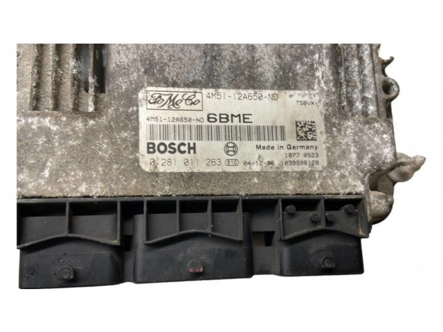 Řídící jednotka 4M5112A650ND, 0281011263 Ford Focus C-MAX 2004