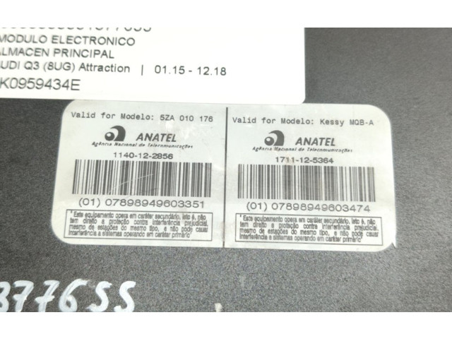 Блок управления 5K0959434E Audi Q3 8U