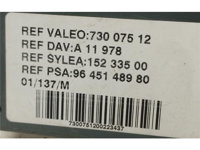 Блок предохранителей 9645148980, 0090012 Citroen Xsara