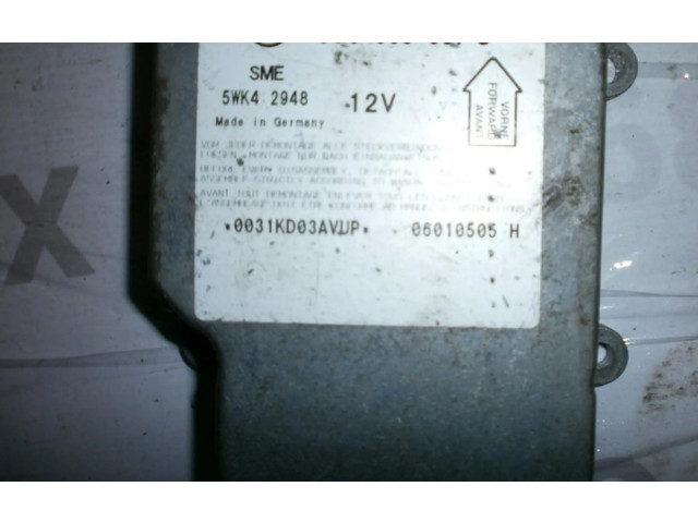 Блок подушек безопасности 6Q0909601C, 5WK42948 Skoda Fabia Mk1 (6Y)
