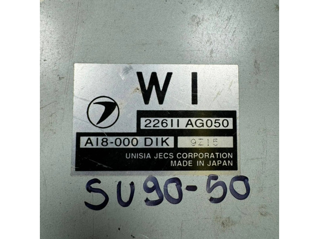 Блок управления двигателя 22611AG050, A18000D1K   Subaru Forester SF