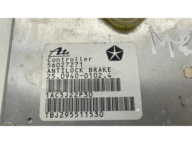 Блок управления АБС 56027271, 1AC5J22P30   Jeep Cherokee XJ