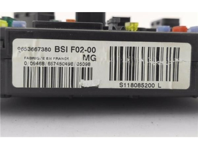 Модуль управления BSM 9653667380, S118085200L Citroen C2