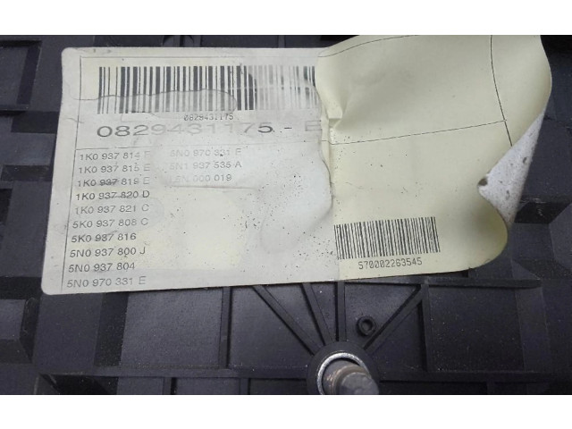   Pojistková skříňka 1k0937814f   Volkswagen Tiguan 2008