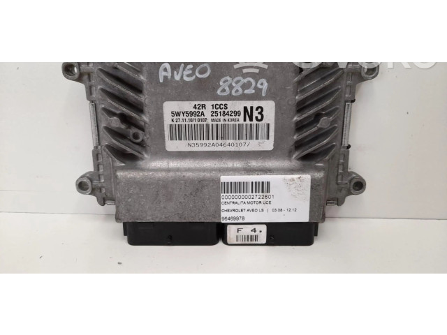 Блок управления двигателем Блок управления 25184299, 25184299   Chevrolet Astra