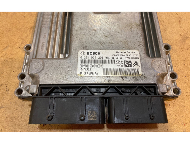 Блок управления двигателя 9826975080, 0281037200   Opel Combo E