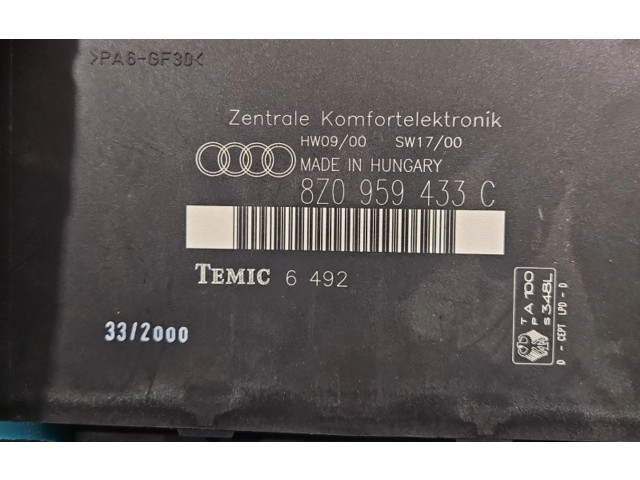 Блок комфорта 8Z0959433C, IMPRK1366326 Audi A2