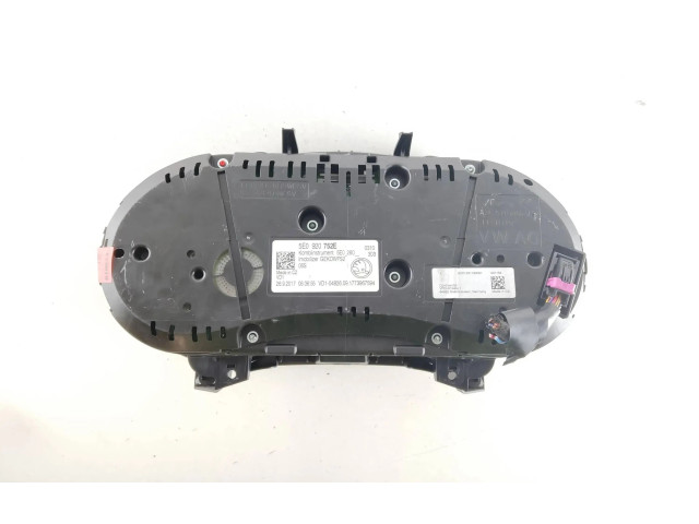 Панель приборов 5E0920752E Skoda Octavia Mk3 (5E)