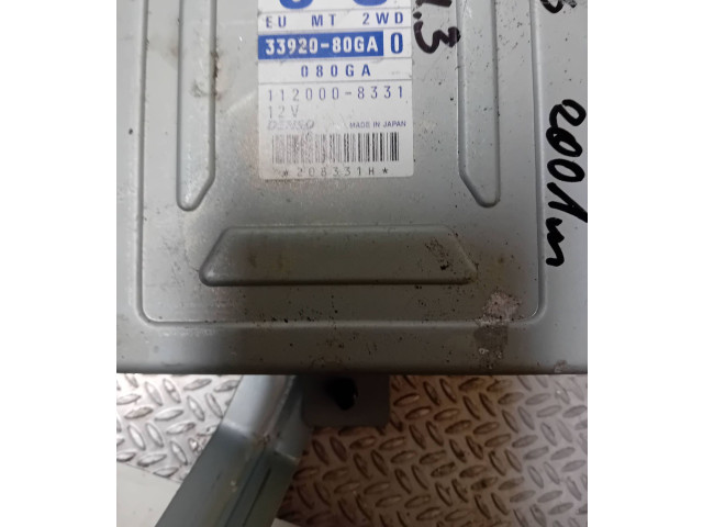 Блок управления двигателя 3392080ga, 1120008331   Suzuki Ignis