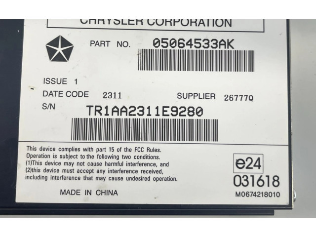 Звукоусилитель 05064533AK   Jeep Grand Cherokee