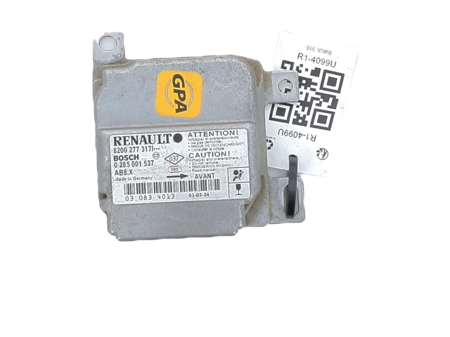 Блок подушек безопасности 8200375763, R1-4099U   Renault Clio II