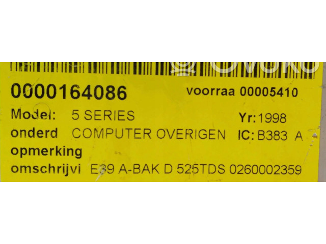 Pojistková skříňka Комплект зажигания 1422770 BMW 5 E12 2000