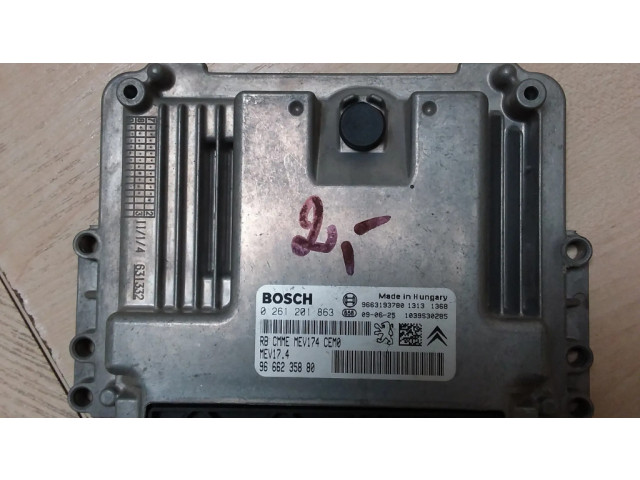 Řídící jednotka 0261201863 Citroen C3 2009