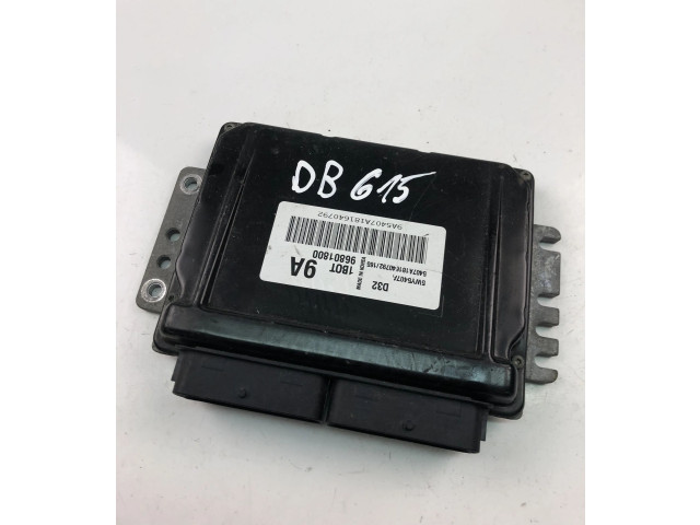 Блок управления двигателем Блок управления 96801800   Chevrolet Matiz