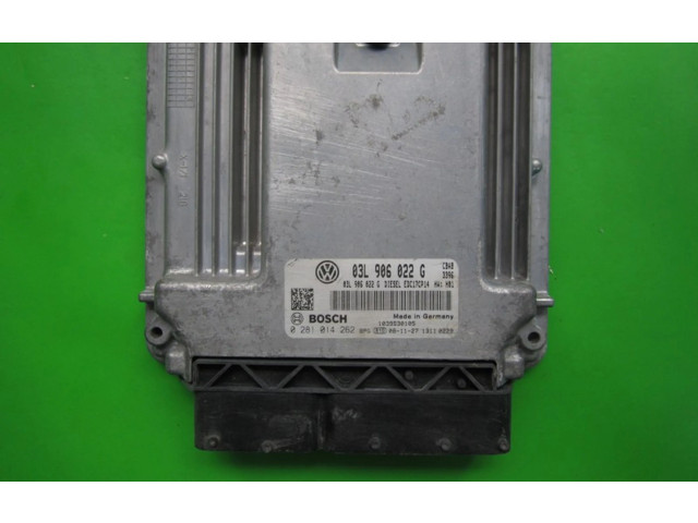 Řídící jednotka 03L906022G, 0281014262 Volkswagen Tiguan 2007