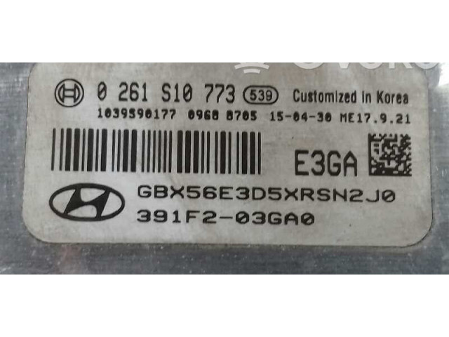 Řídící jednotka 391F203GA0, 0261S10773 Hyundai i20 (GB IB) 2017