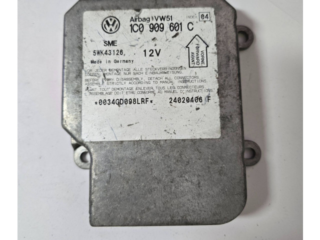 Блок подушек безопасности 1C0909601C, 24020406F   Skoda Fabia Mk1 (6Y)