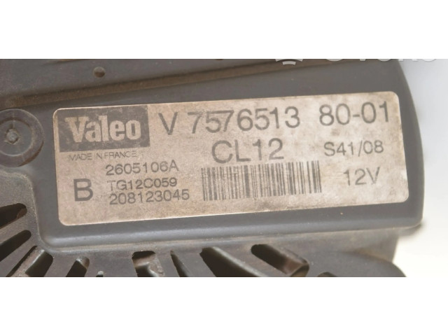 Генератор 7576513, 12317615484   Mini One - Cooper Coupe R56 1.6     