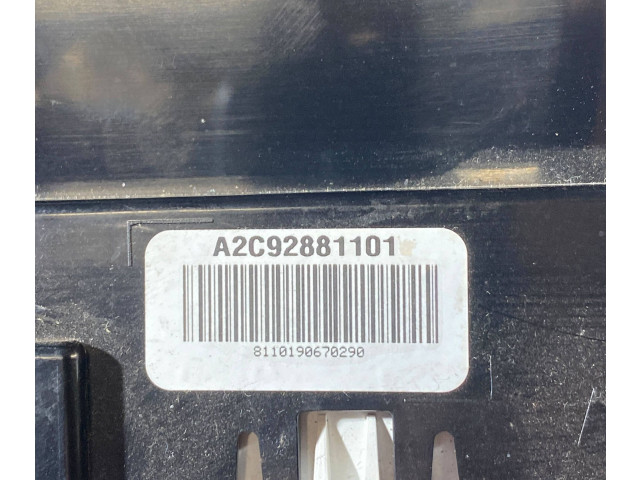 Přístrojová deska Dodge Challenger 2019 A2C92881101, 8110190670290