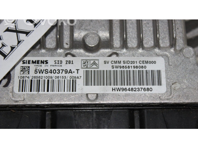 Řídící jednotka 9648237680, 9658198080   Peugeot 607 2004