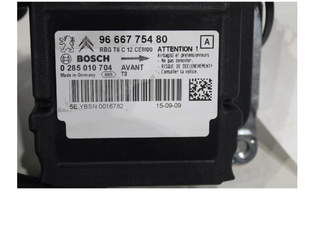 Блок подушек безопасности 9666775480 Peugeot 3008 I