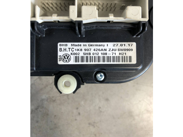 Блок управления климат-контролем 1K8907426AN, 5HB01210871 Volkswagen Caddy