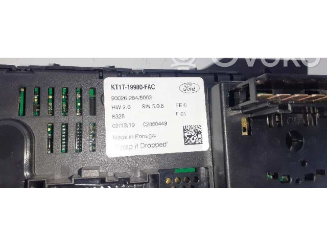 Блок управления климат-контролем 2280677, KT1T19980FAC   Ford Transit   Tourneo Connect