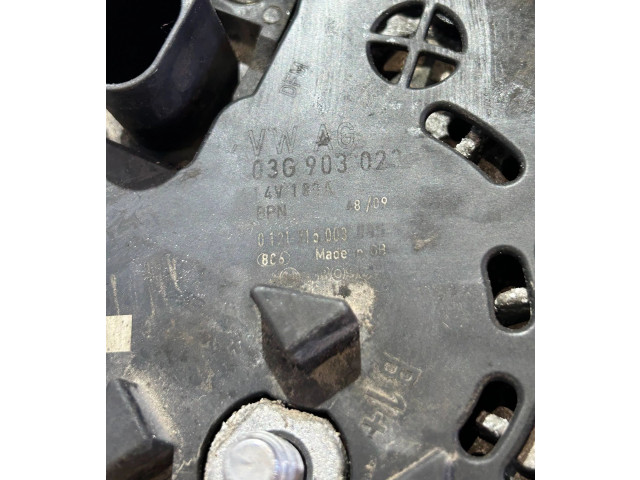 Генератор 03G903023, 4V180A   Volkswagen PASSAT B6      