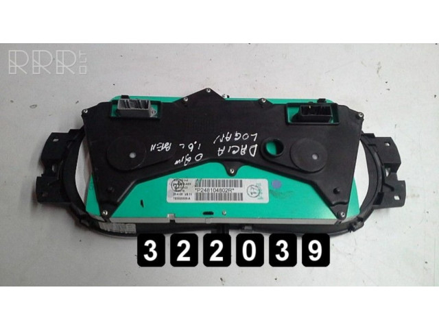 Панель приборов 248104802R Dacia Logan Pick-Up